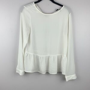 Apt 9 Elegant White Women's Top small